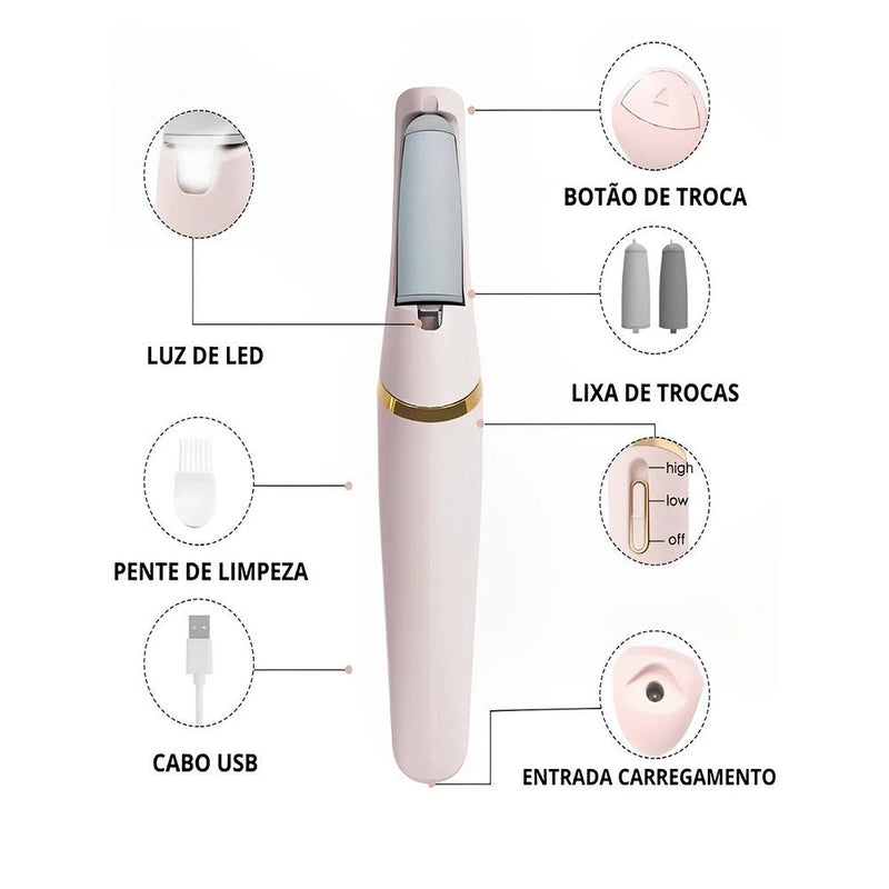 lixa para pés